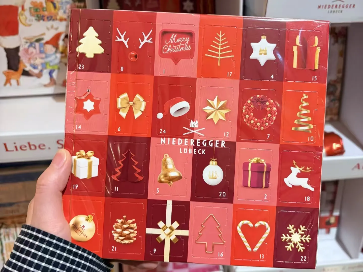 پیپر کرسمس گفٹ بلائنڈ باکس کی منفرد قیمت