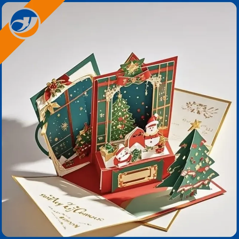 کرسمس 3D پیپر کارڈ