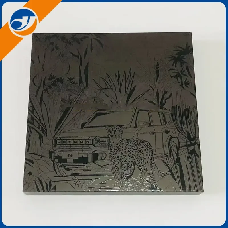 دھندلا ایموبسنگ بلیک گفٹ باکس